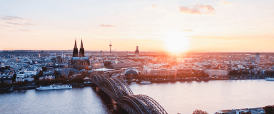 Stadtansicht von Köln