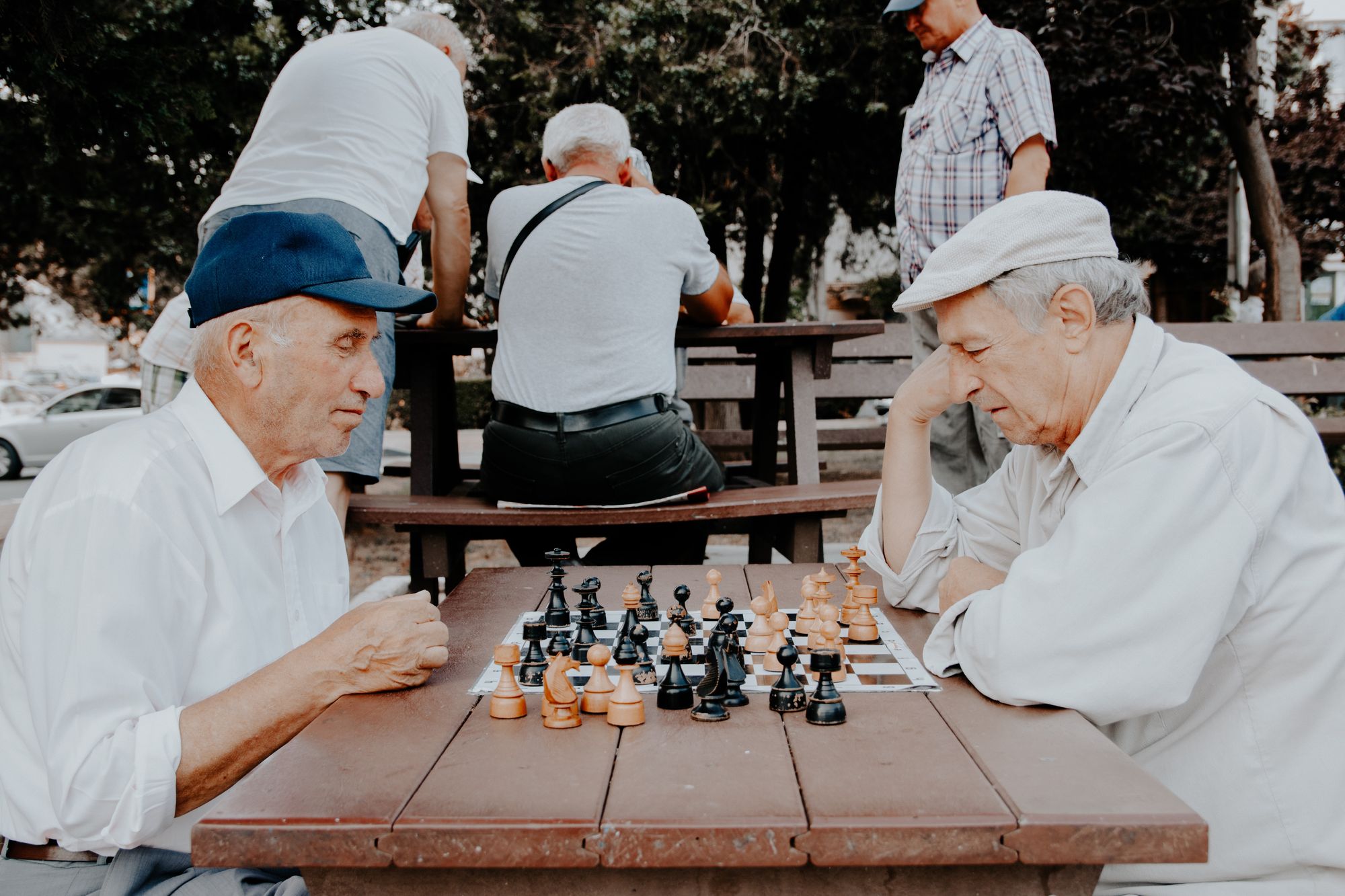 Spielen im Altenheim